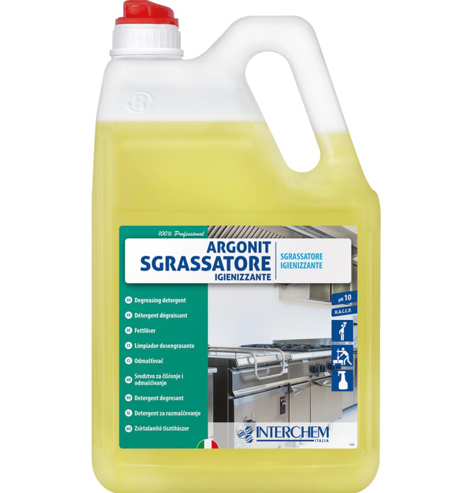 Argonit sgrassatore con igienizzante Lt 5