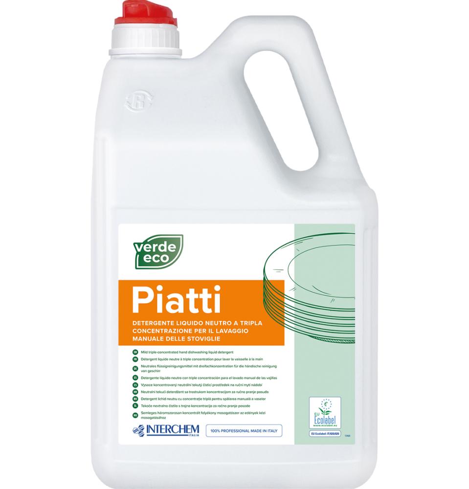 Verde eco piatti Lt 5