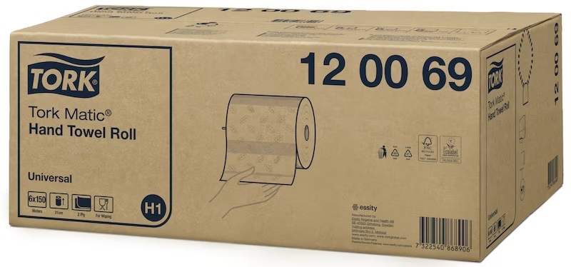 Asciugamano per dispenser tork pezzi 6