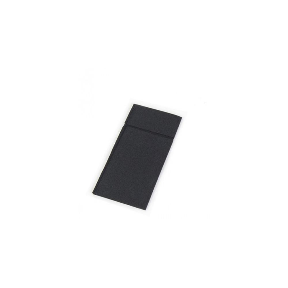 Tovagliolo con tasca Nero pz 50