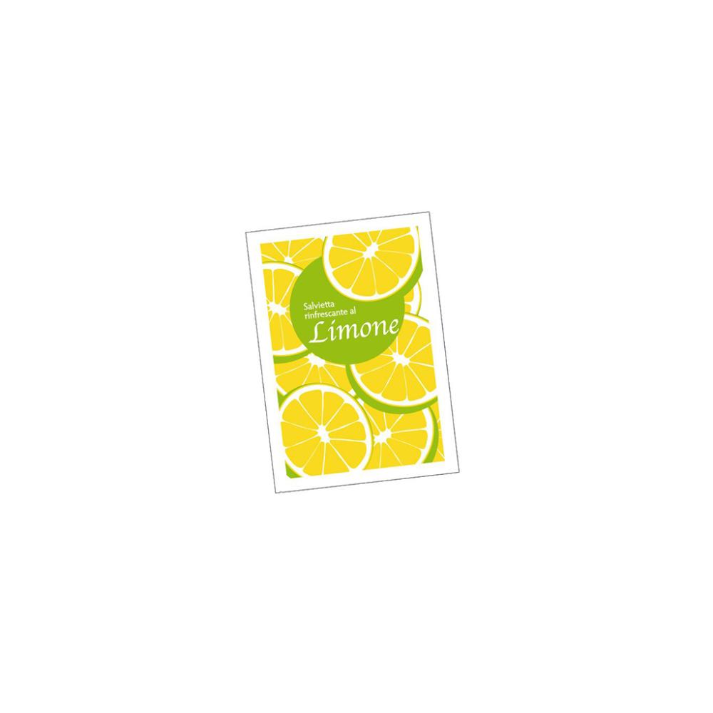 Salviette umidificate al limone