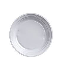 Piattino dessert in plastica pezzi 50