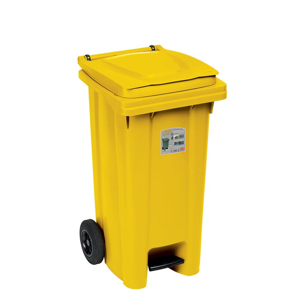 Bidone lt 120 Giallo