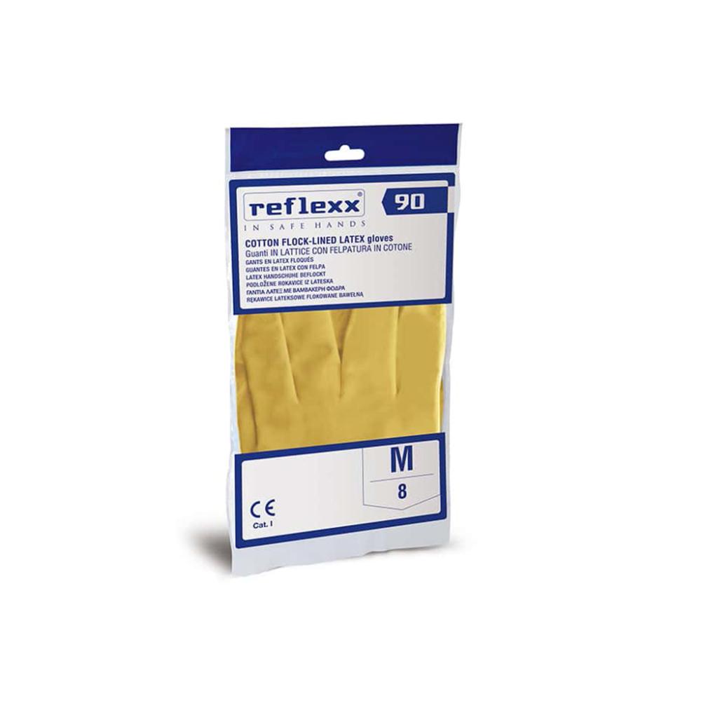 Guanti lavapiatti Felpati pezzi 10 (reflex 90)