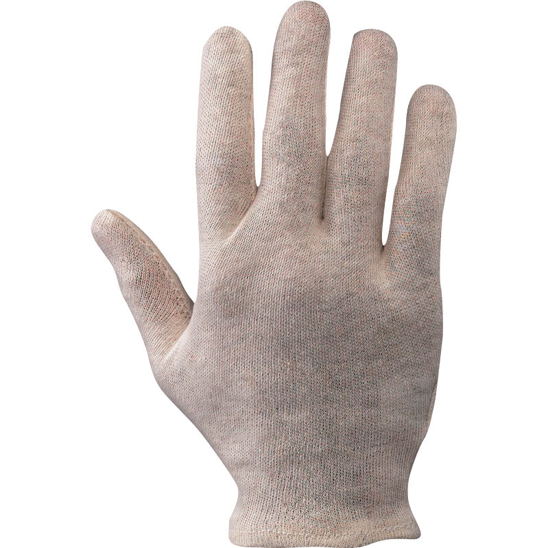Guanti in maglia di cotone economico grezzo