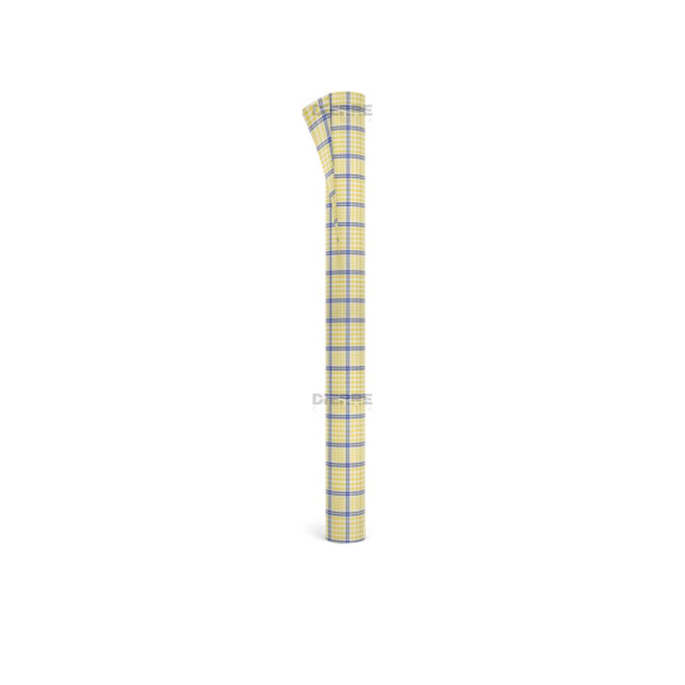 Tovaglia 1x50 mt Scozzese Giallo