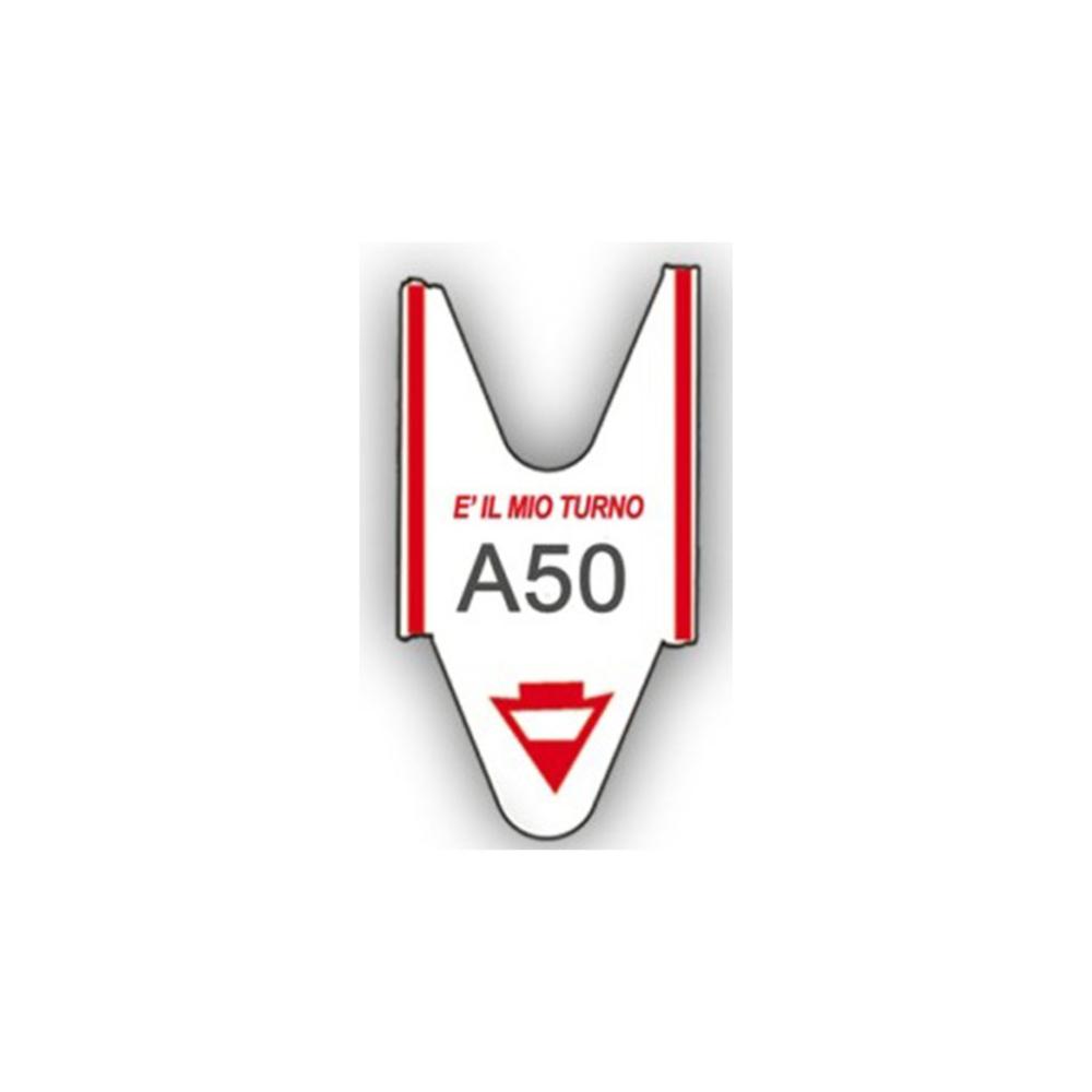 Etichette segnaposto pezzi 2000