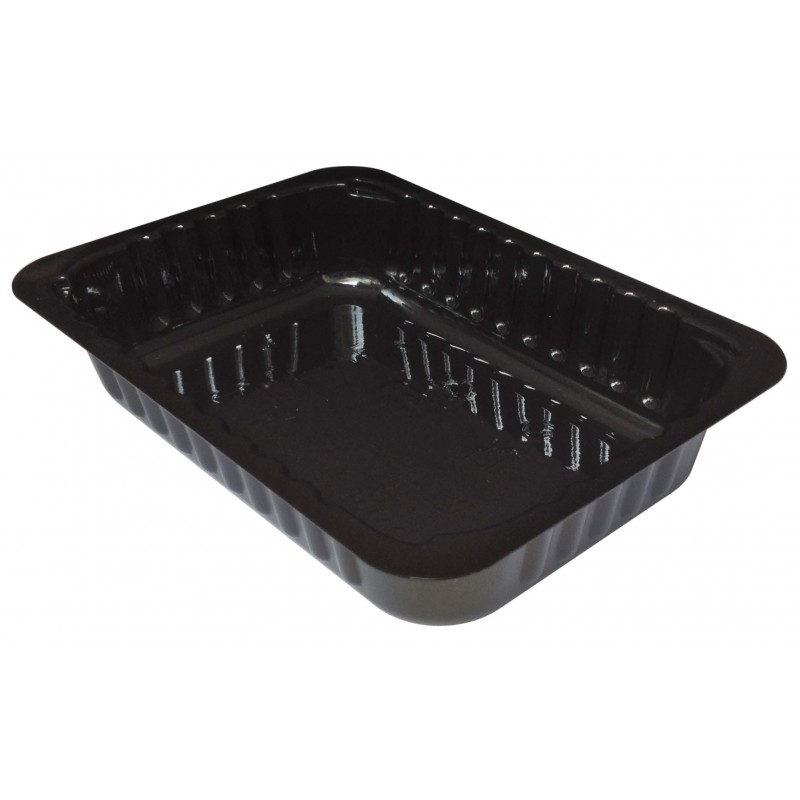 Vaschetta nera D65M - 2400 ml pz 75