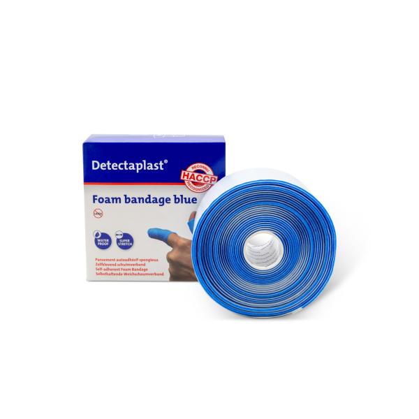 BENDAGGIO COESIVO BLUE PER HACCP