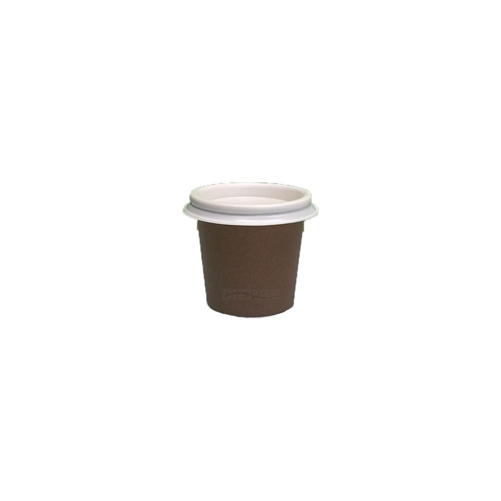 Bicchieri marroni 80 ml (3oz) pezzi 50
