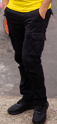 Pantalone con tasconi uomo