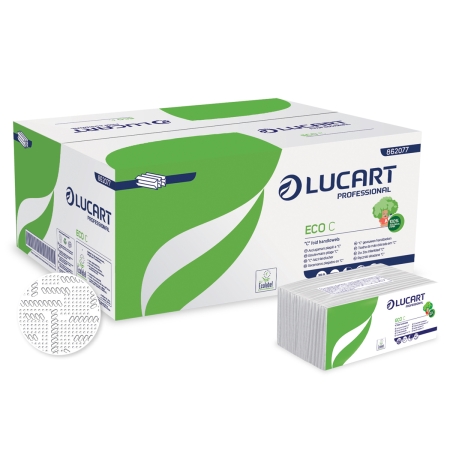Asciugamani eco lucart (862077) pz 3840