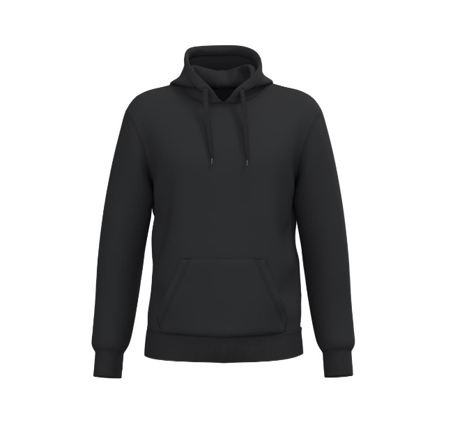Felpa nera unisex