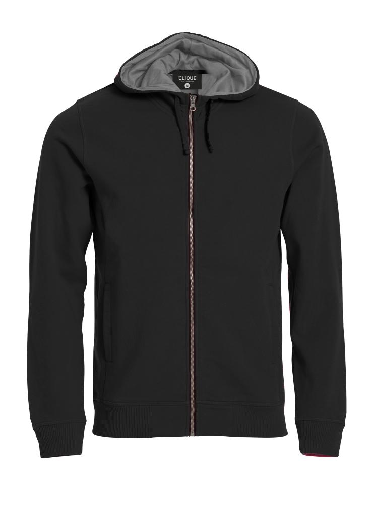 Felpa hoody nera