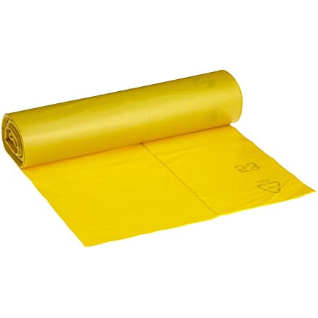 Sacchi 65x75 giallo pz 20