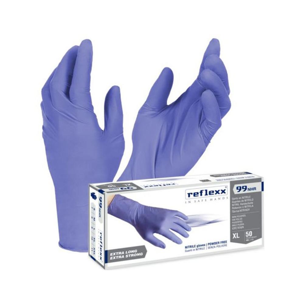 Reflex 99 - Nitrile blue alto spessore pezzi 50