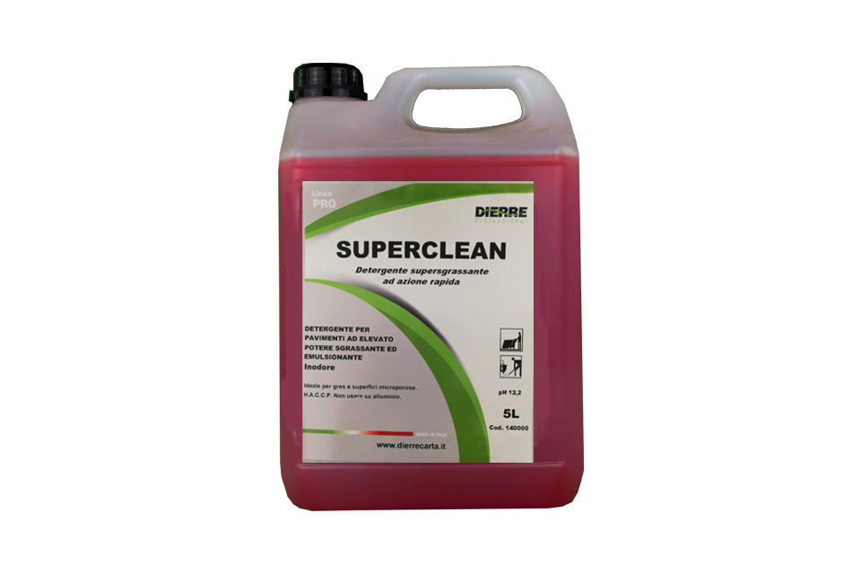 Superclean supersgrassante lt 5