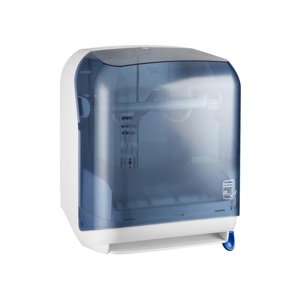 Dispenser puliunto con leva meccanica