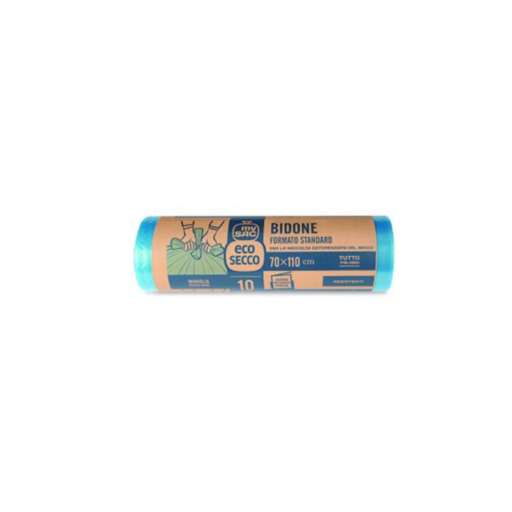 Sacchi 70x110 azzurro pz 10